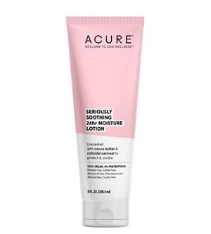 미국 유기농 화장품. 아큐어 시리어슬리 수딩 민감성 피부용 24hr 모이스처 바디로션 236ml. 해외쇼핑몰 호주직구 원파인즈